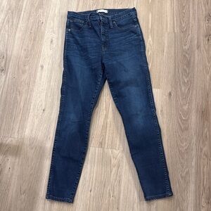 Madewell 10in High Rise Skinny Jeans